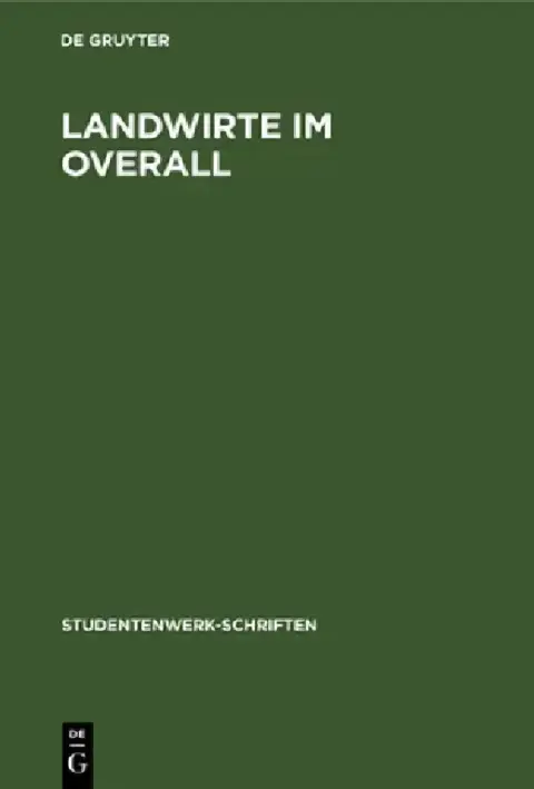 Cover of Landwirte Im Overall