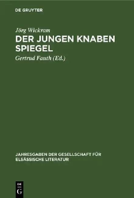 Cover of Der Jungen Knaben Spiegel