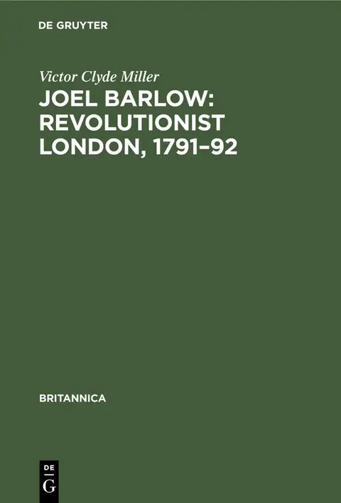 Cover of Joel Barlow