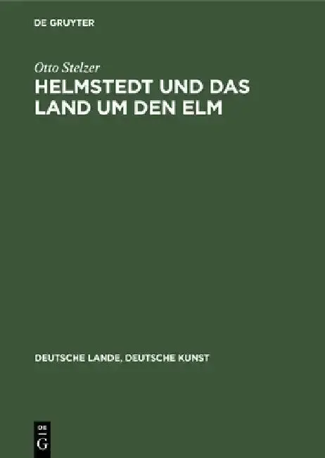 Cover of Helmstedt Und Das Land Um Den ELM