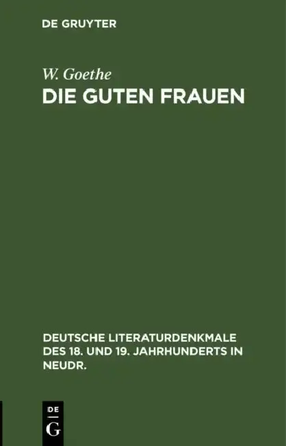 Cover of Die Guten Frauen
