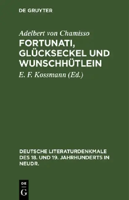 Cover of Fortunati, Glückseckel Und Wunschhütlein