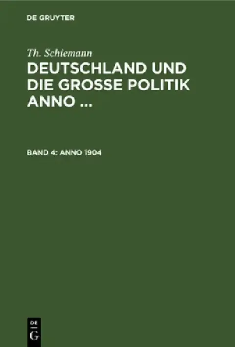 Cover of Anno 1904