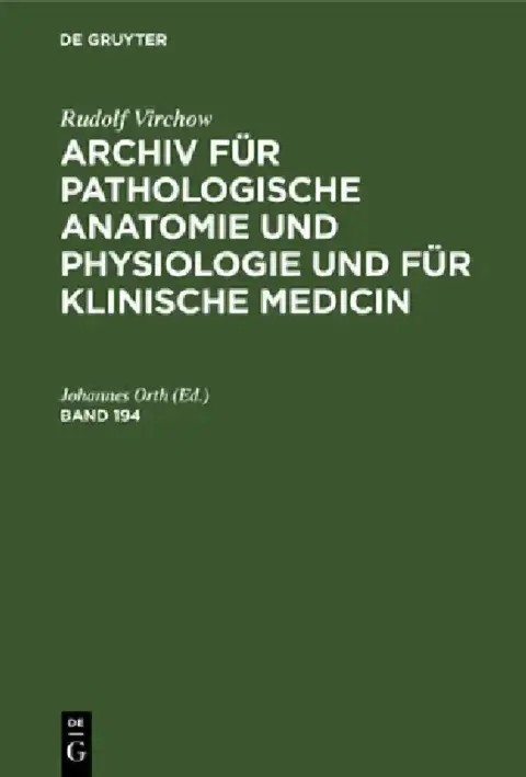 Cover of Rudolf Virchow
