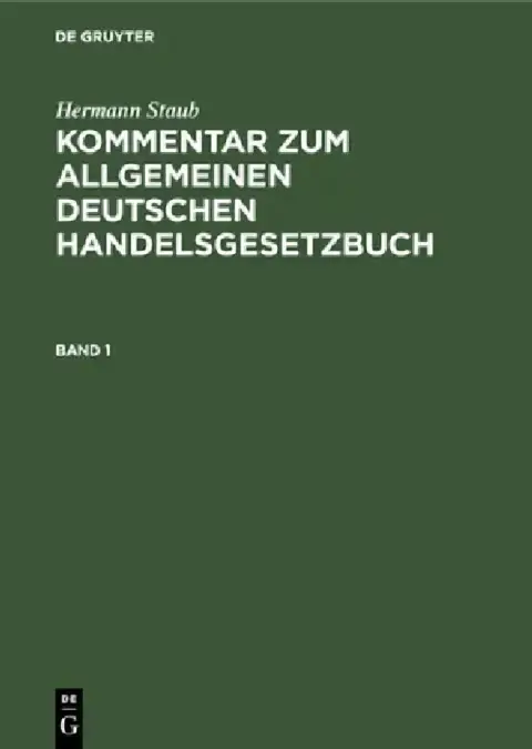 Cover of Hermann Staub