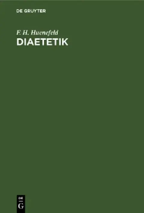 Cover of Diaetetik