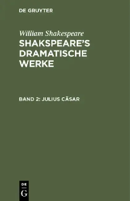 Cover of Julius Cäsar