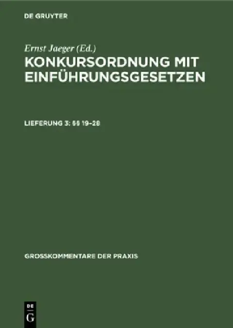 Cover of §§ 19-28