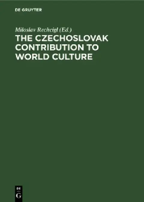 Cover of The Czechoslovak Contribution to World Culture