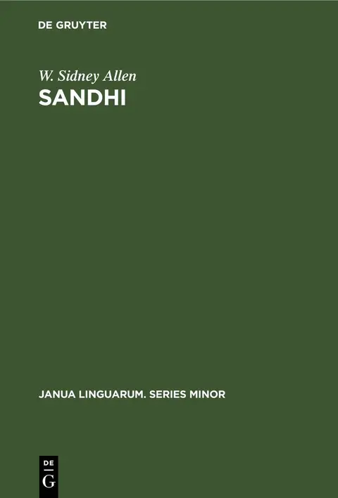 Cover of Sandhi