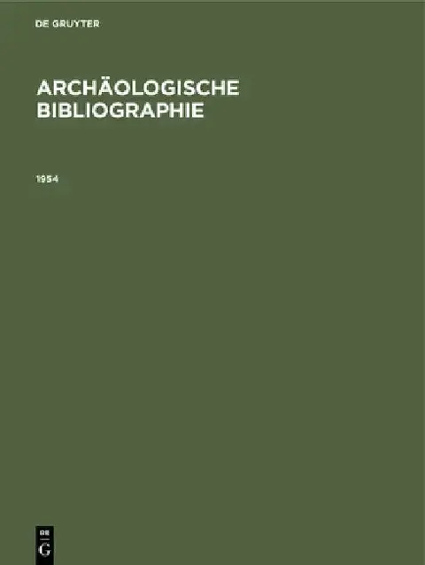 Cover of 1954