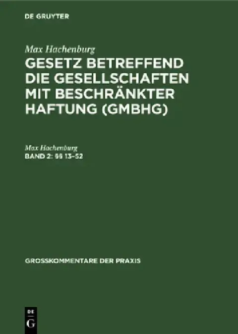 Cover of §§ 13-52