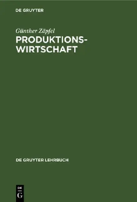 Cover of Produktionswirtschaft