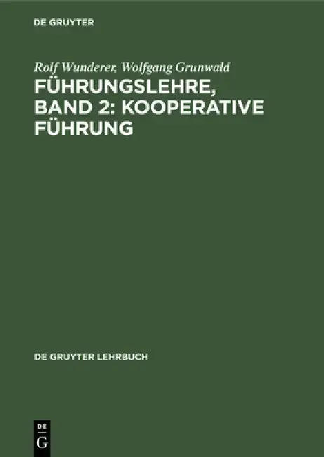 Cover of Führungslehre, Band 2