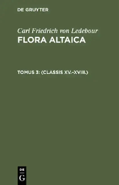 Cover of (Classis XV.-XVIII.)