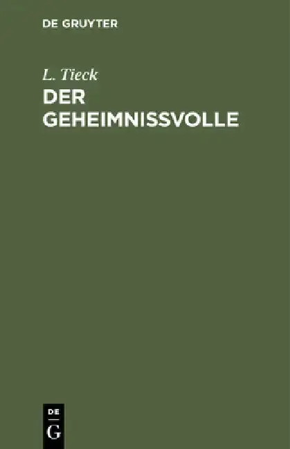 Cover of Der Geheimnissvolle