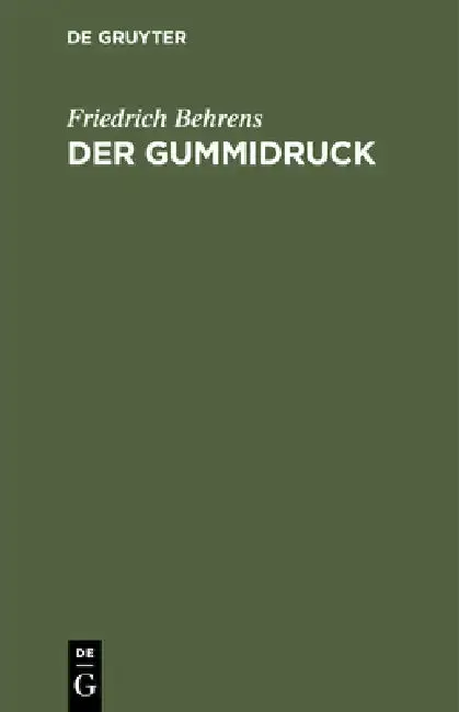 Cover of Der Gummidruck
