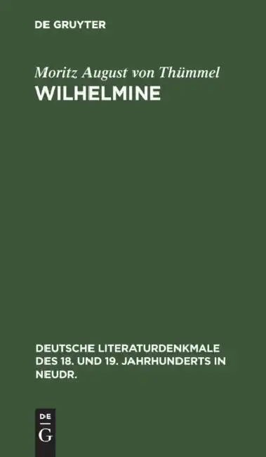 Cover of Wilhelmine