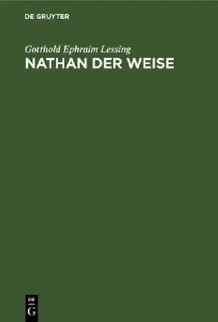 Cover of Nathan Der Weise