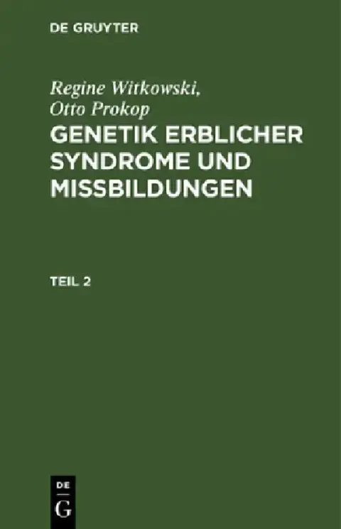 Cover of Regine Witkowski; Otto Prokop