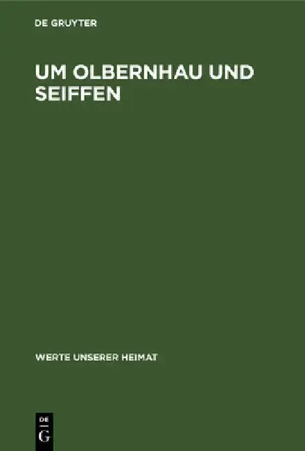 Cover of Um Olbernhau Und Seiffen