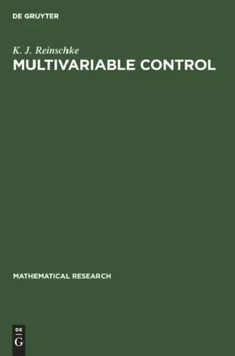 Cover of Multivariable Control