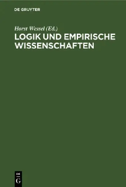 Cover of Logik Und Empirische Wissenschaften