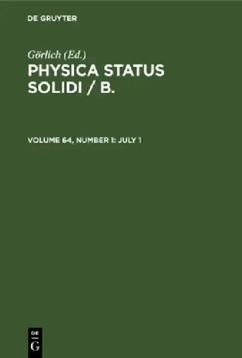 Cover of July 1