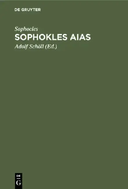Cover of Sophokles Aias