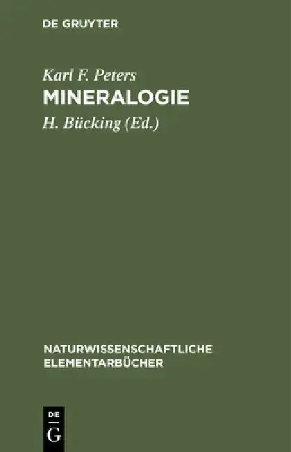 Cover of Mineralogie