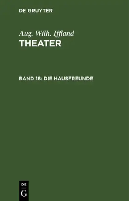 Cover of Die Hausfreunde