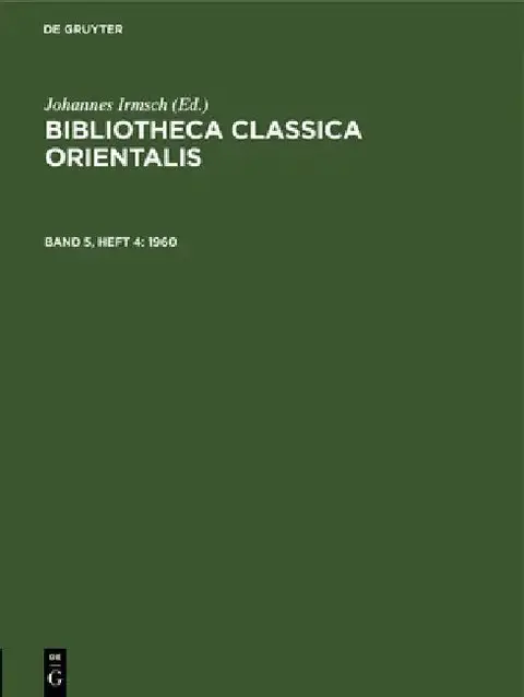 Cover of 1960