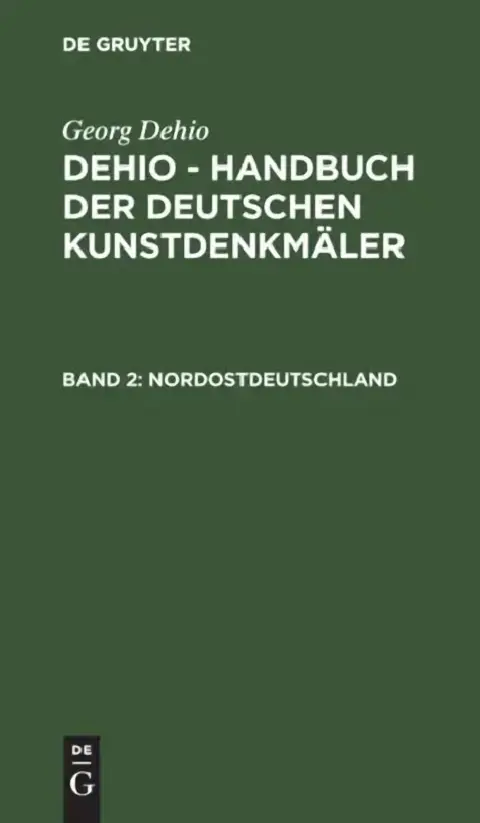 Cover of Nordostdeutschland
