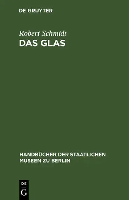Cover of Das Glas
