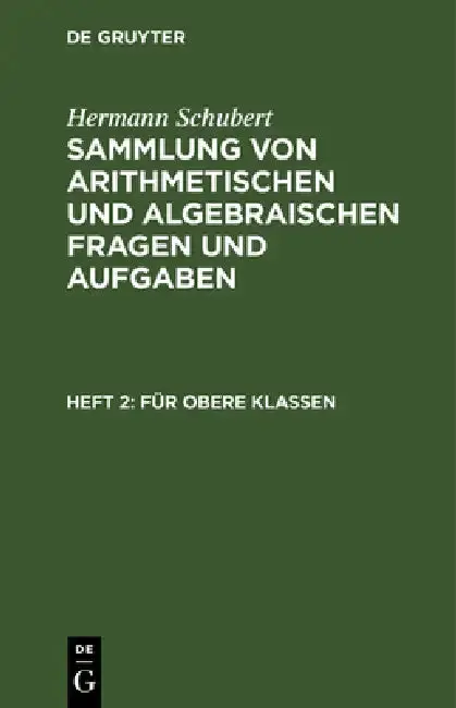 Cover of Für Obere Klassen