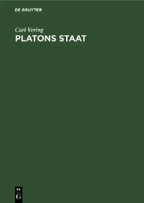 Cover of Platons Staat