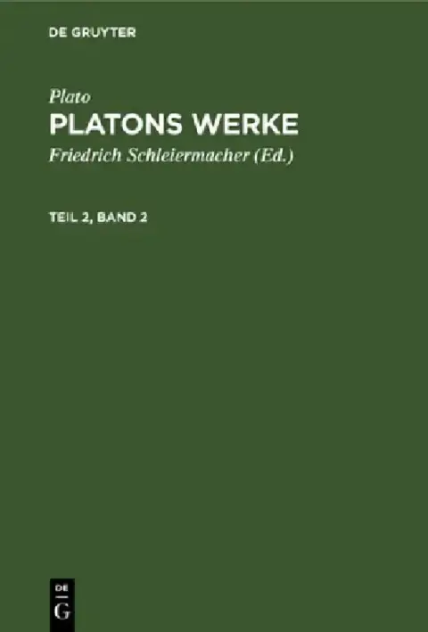Cover of Plato