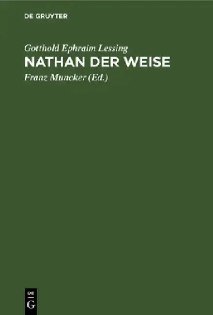 Cover of Nathan Der Weise