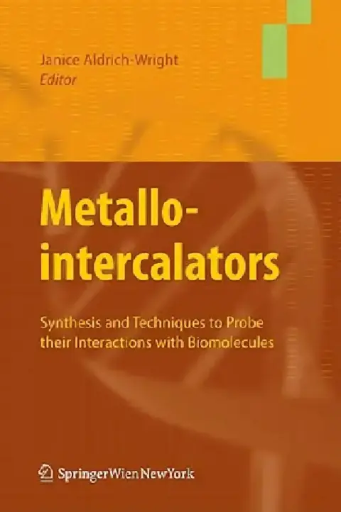 Cover of Metallointercalators