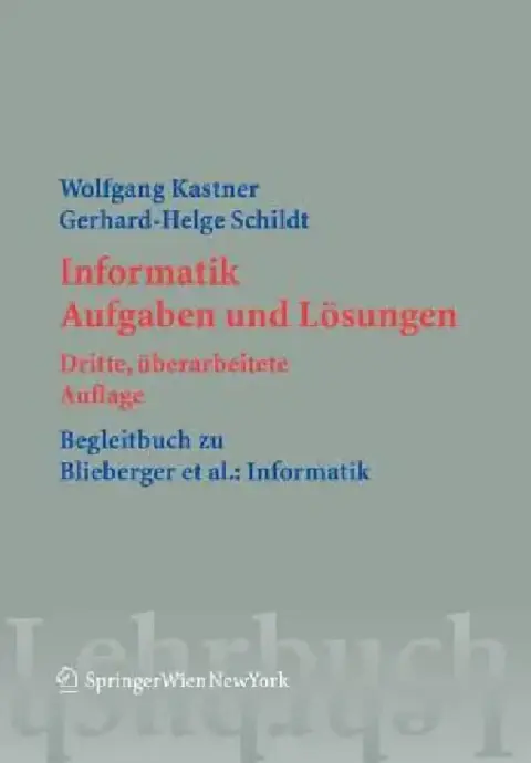 Cover of Informatik