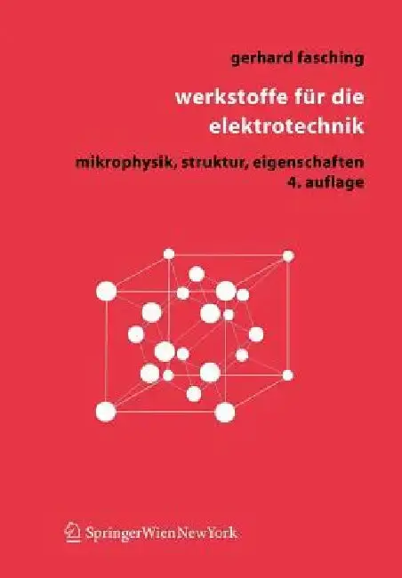Cover of Werkstoffe Für Die Elektrotechnik