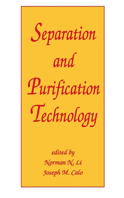 Cover of Separation and Purification Technology