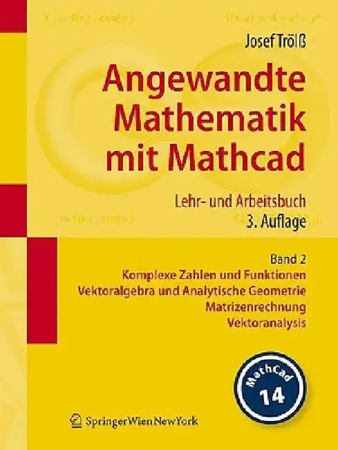 Cover of Angewandte Mathematik Mit Mathcad. Lehr- Und Arbeitsbuch