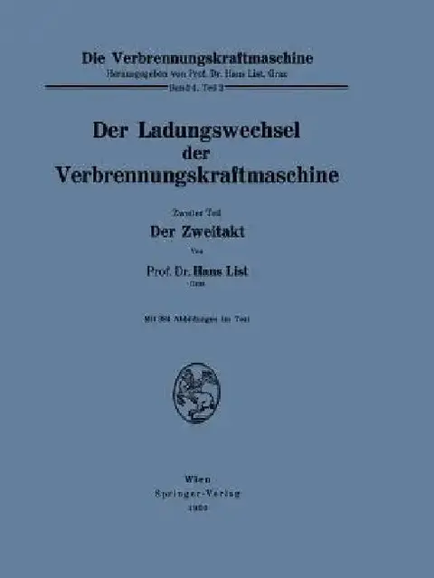 Cover of Der Ladungswechsel Der Verbrennungskraftmaschine