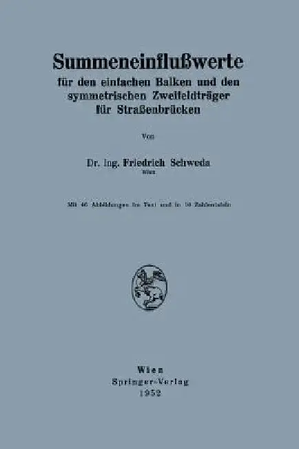 Cover of Summeneinflußwerte