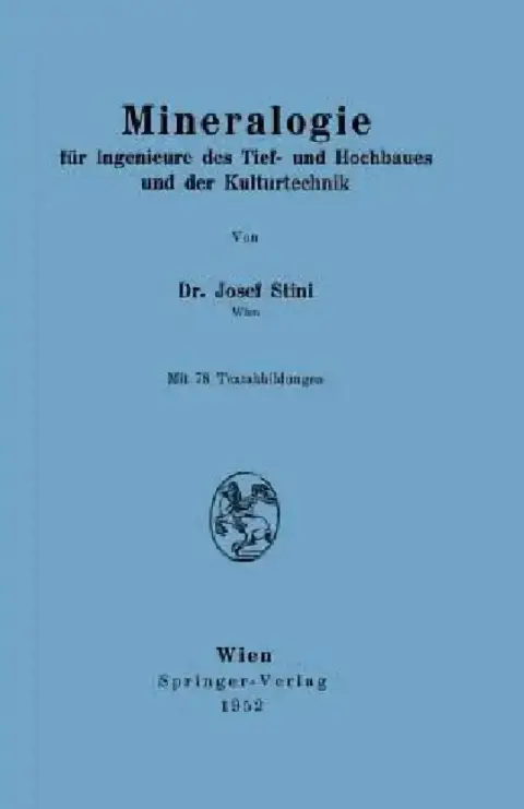 Cover of Mineralogie