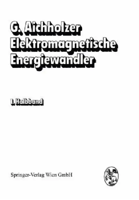 Cover of Elektromagnetische Energiewandler
