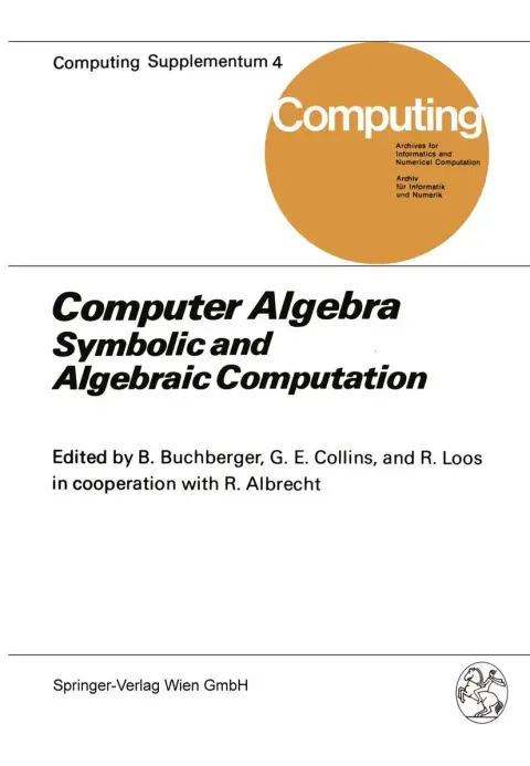 Cover of Computer Algebra