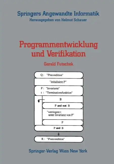 Cover of Programmentwicklung Und Verifikation