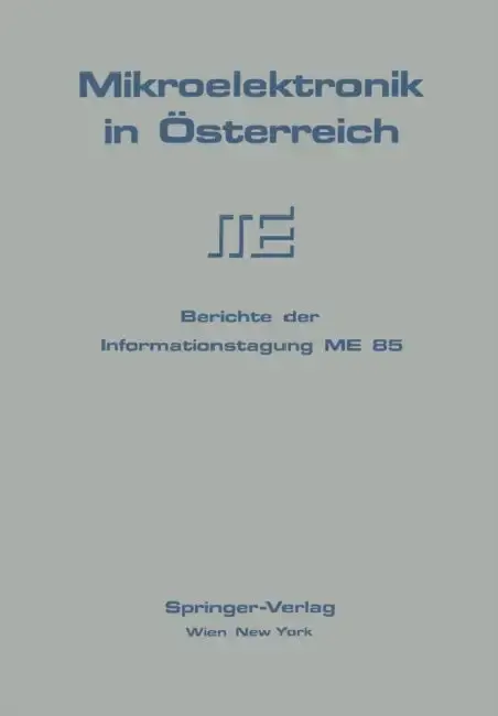 Cover of Mikroelektronik in Österreich